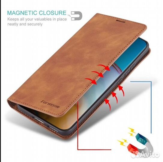 Кожаный чехол для Huawei