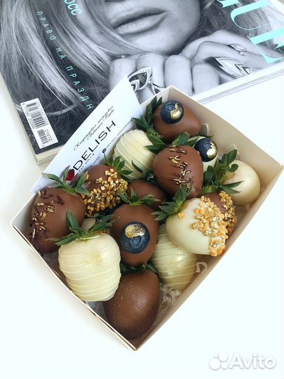 Клубника в бельгийском шоколаде