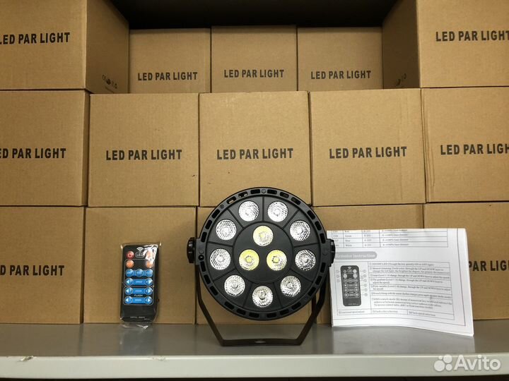 Светомузыка прожектор led par 12*3