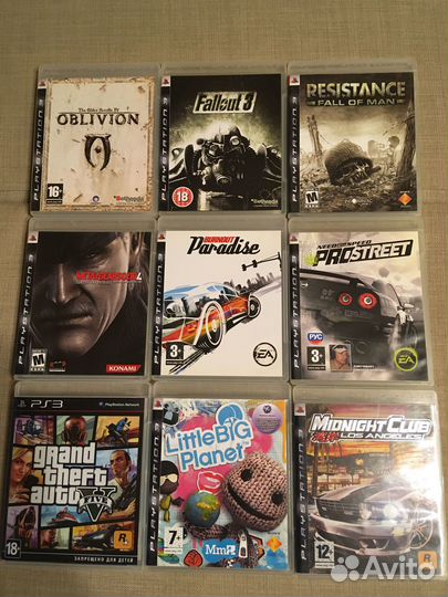 Игры для ps3 Оригинал