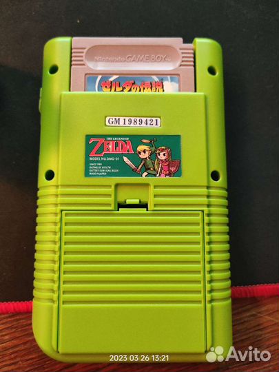 Gameboy DMG-01 ips mod Zelda