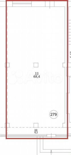 Торговая площадь, 71.6 м²