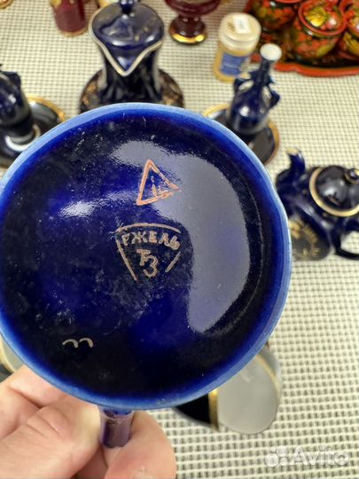 Сервиз чайный гжель