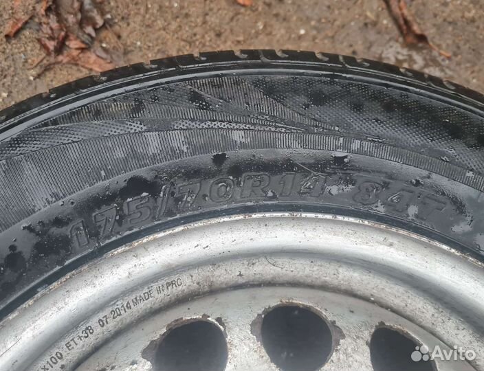 Летнее колесо Kumho на Opel R14