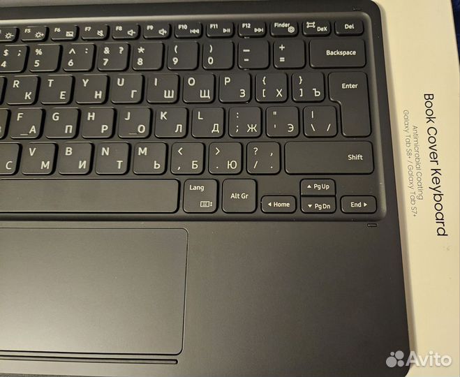 Чехол Samsung Book Cover Keyboard (Tab s7+, s8+)