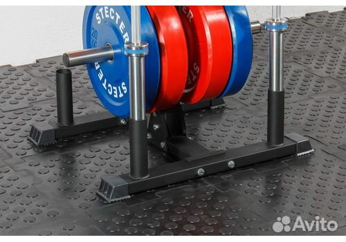 Стойка для блинов штанги и 4 грифов,чёрный