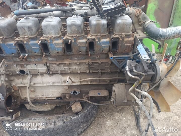 Двигатель в разборе D6AB. Хундай HD