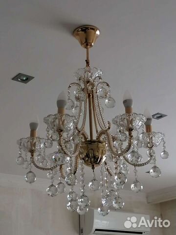 Люстра хрустальная