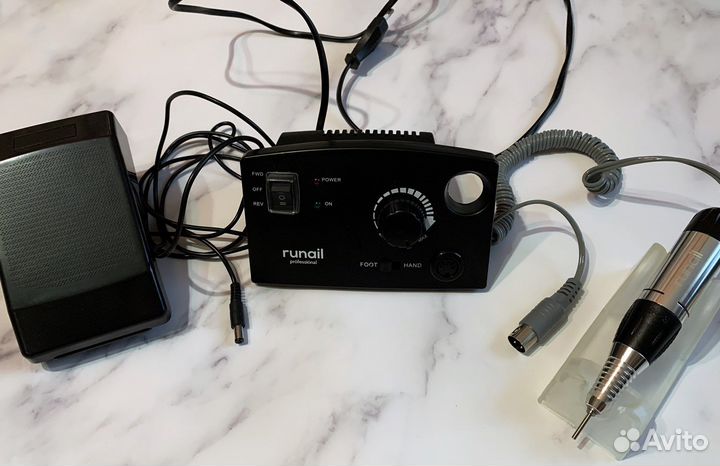 Машинка для аппаратного маникюра ruNail, PM-35000