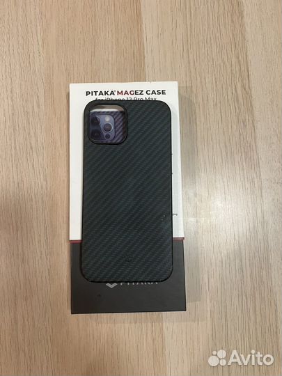 Чехол + держатель pitaka на iPhone 12 pro max