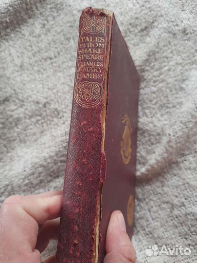 Антикварная книга на английском языке Шекспир 1921