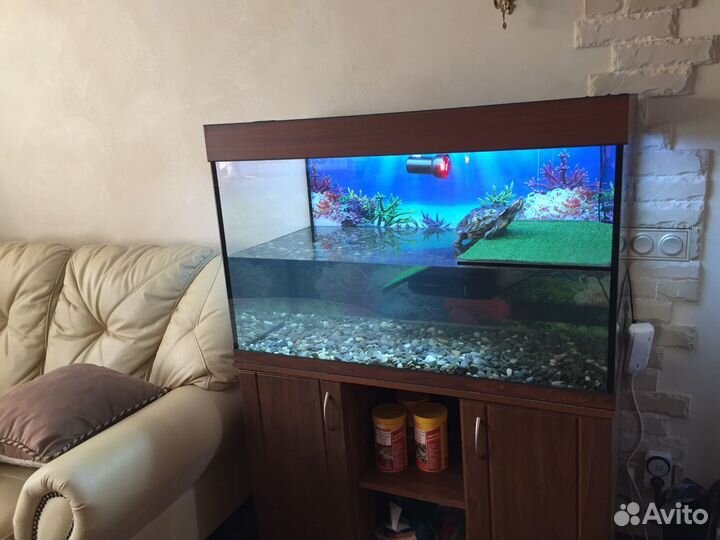 Террариум для красноухой черепахи 250 л. Новый