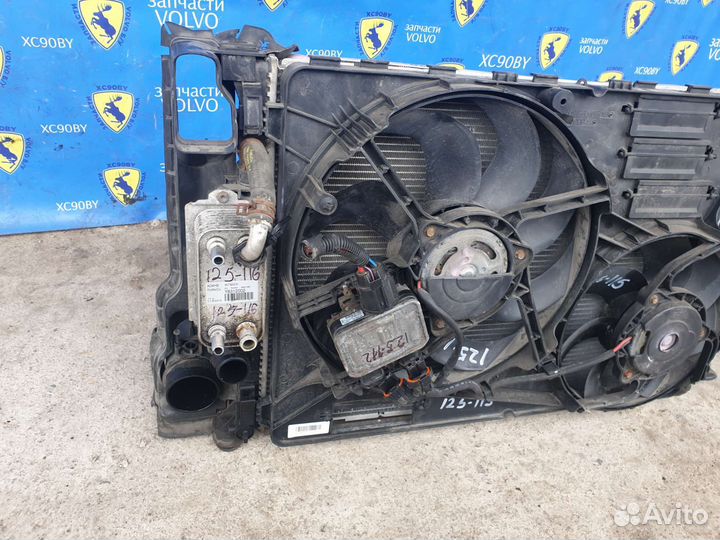 Кассета радиаторов volvo xc70,v70,xc60