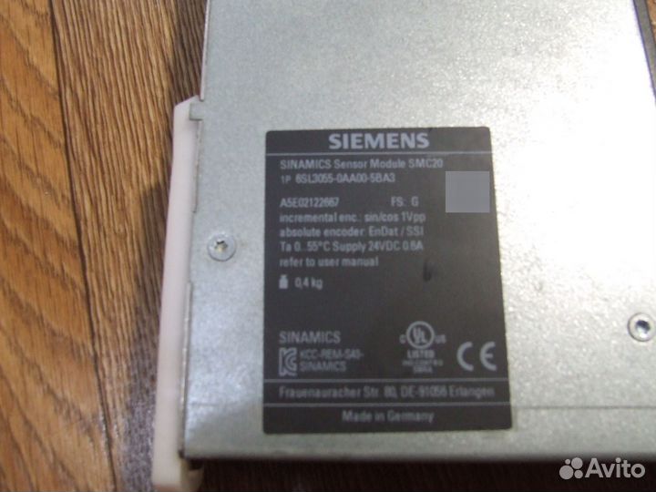 Разъемы и кабели Siemens