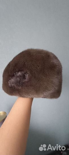 Шапка норковая женская