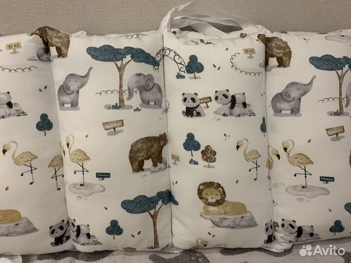 Бортики в детскую кроватку