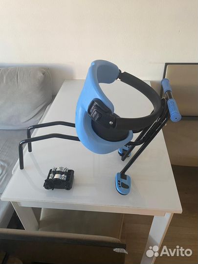 Детское кресло для велосипеда на раму