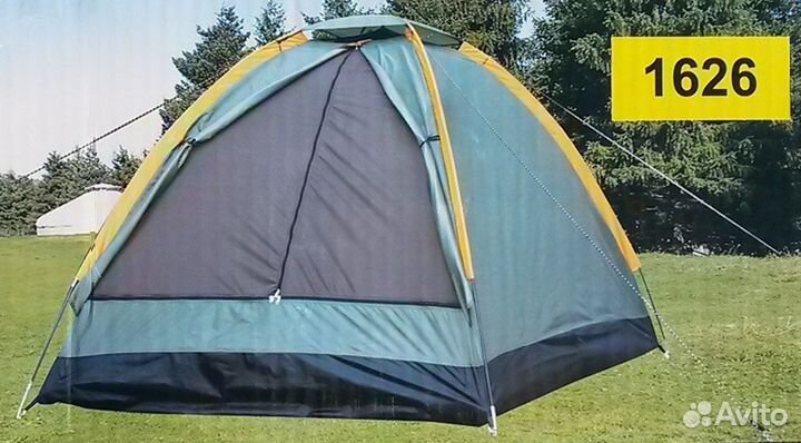 2-х местная туристическая палатка lanyu 1626