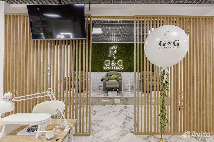 Перегородка для зонирования офисов, салонов, кафе