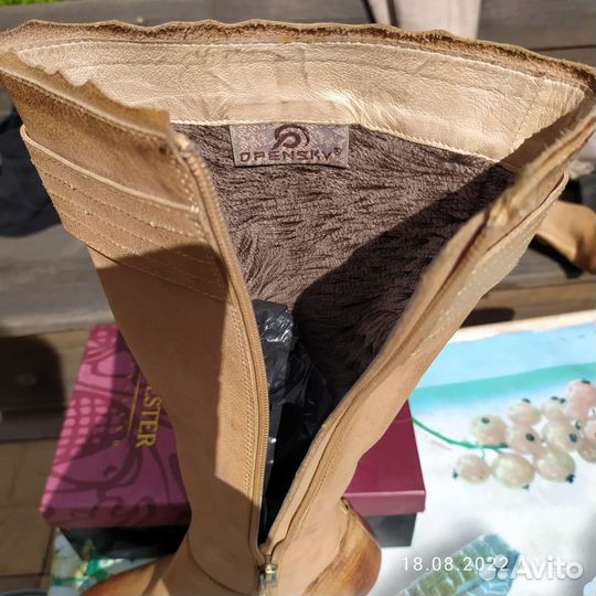 Сапоги осень весна женские 38