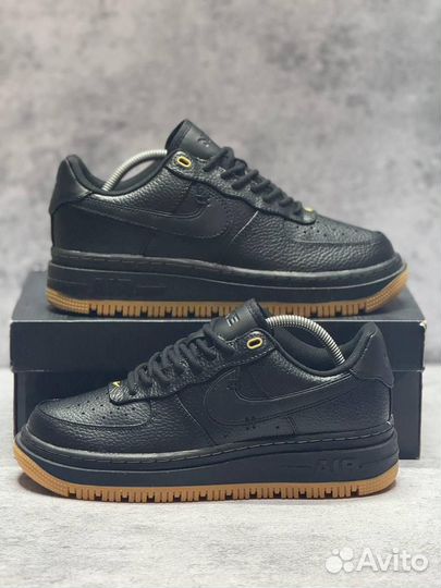 Кроссовки Nike Air Force 1 зимние (Арт.46127)
