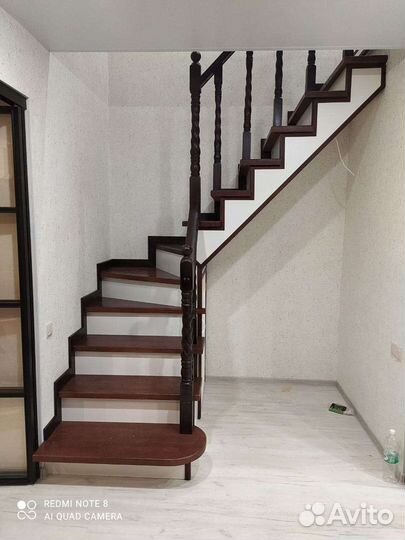 Обшивка лестниц берёза