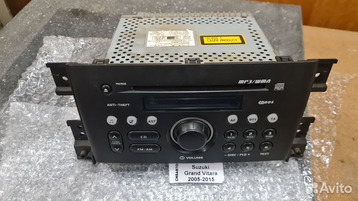 Штатная магнитола suzuki grand vitara 2005-2015