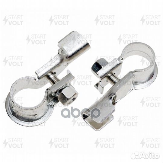 Клеммы акб в комплекте медь с цинковым покрытие