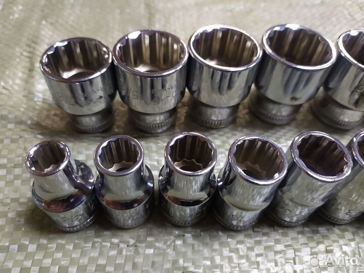 Набор головок дюймовых 1/2