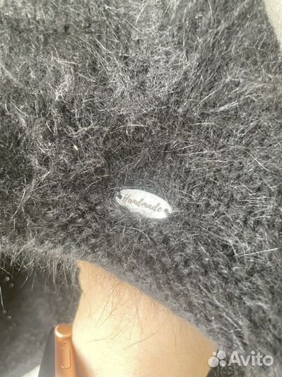 Шапка с ушками как у кошки шерсть