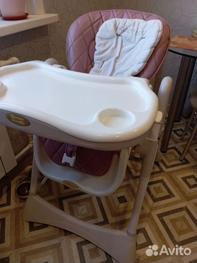 Стульчик для кормления happy baby