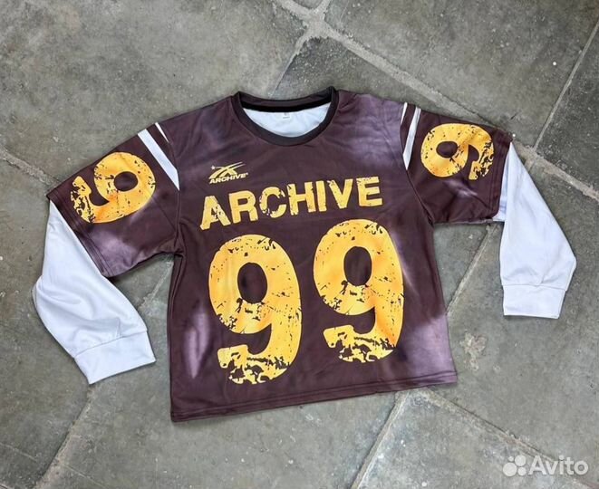 Лонгслив archive opium 99 y2k type