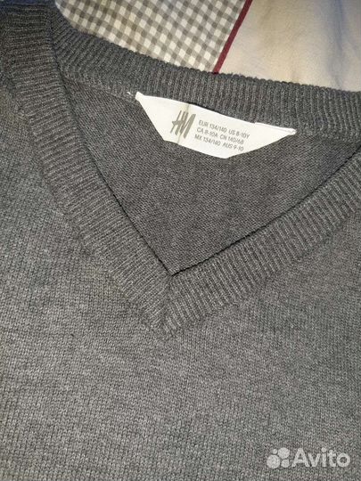 Джемпер,жилетка h&m 134-140