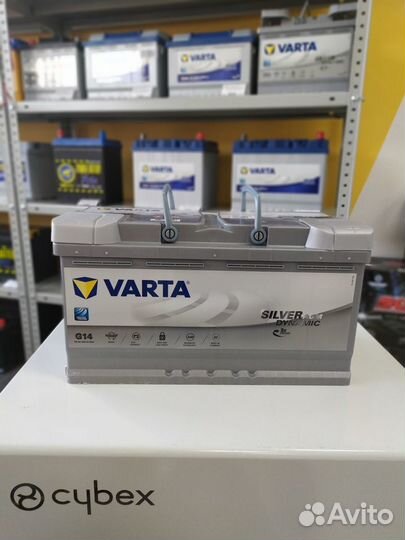 Аккумулятор 95Ah Varta 850A G14 AGM start-stop