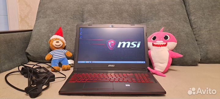 Msi IPS/i7 12 ядер/GTX 1050/SSD+HDD