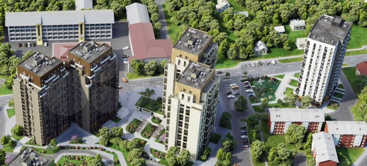 3-к. квартира, 80,8 м², 19/19 эт.