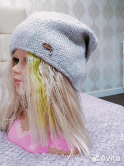 Шапка женская шерстяная новая