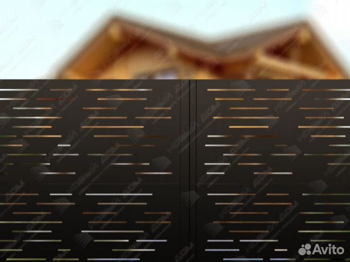 Забор металлический