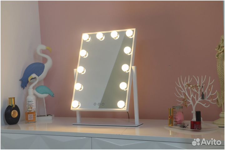 Зеркало на заказ гримерное