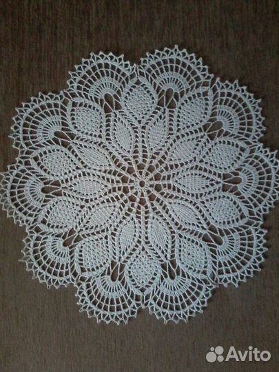 Салфетки вязаные