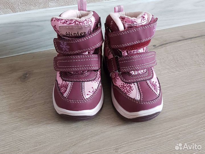 Ботинки для девочки зима