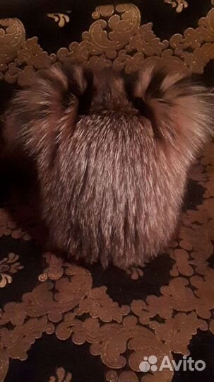 Шапка из меха лисы