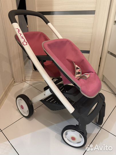 Коляска для 2 кукол Smoby Quinny