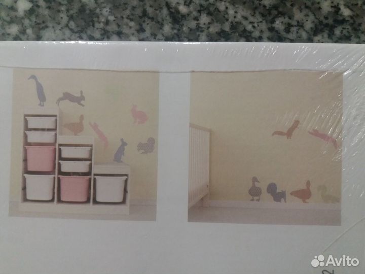 Наклейки для декорирования стен и мебели