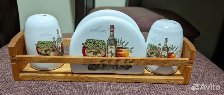 Набор солонка и перечница