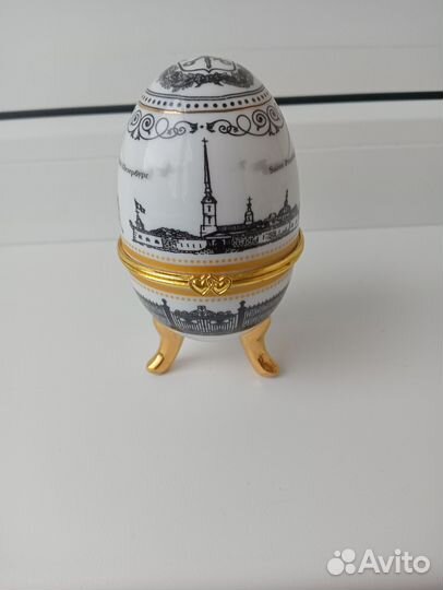 Шкатулка яйцо