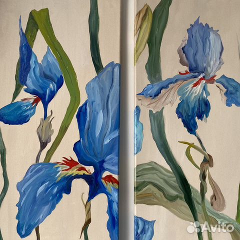 Картины маслом/ диптих (в наличии)