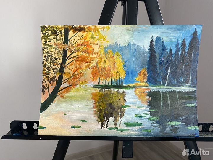 Картина маслом пейзаж