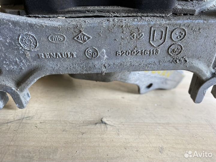 Опора МКПП левая renault Logan 2005-2014