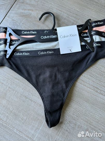 Calvin Klein новые трусы стринги оригинал